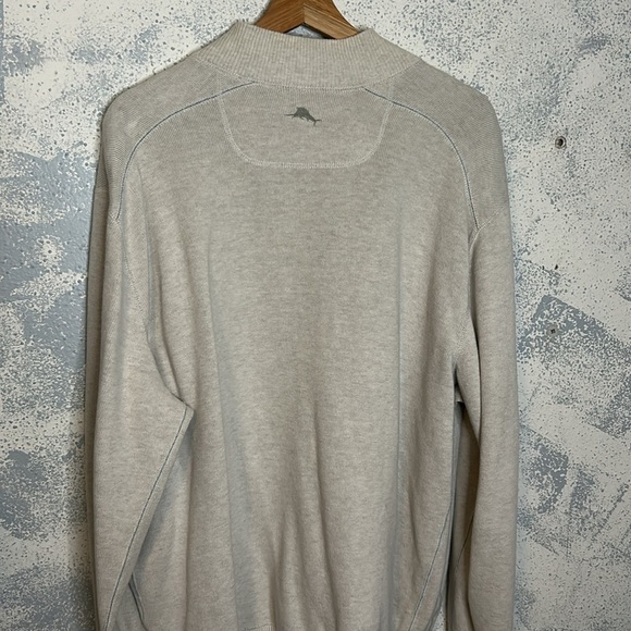 Tommy Bahama Big & Tall Flip Coast Half-Zip Reversible Sweatshirt size XL - Picture 7 of 7